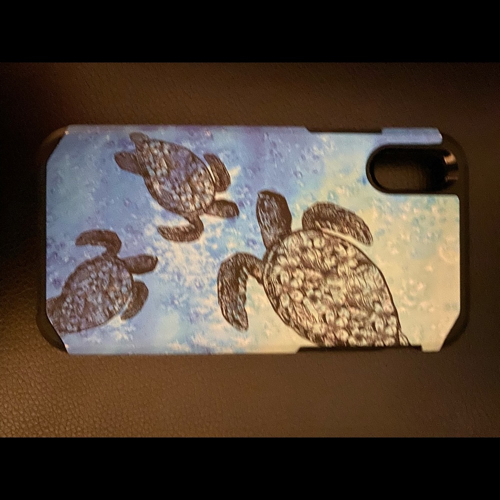 iPhone X turtle case